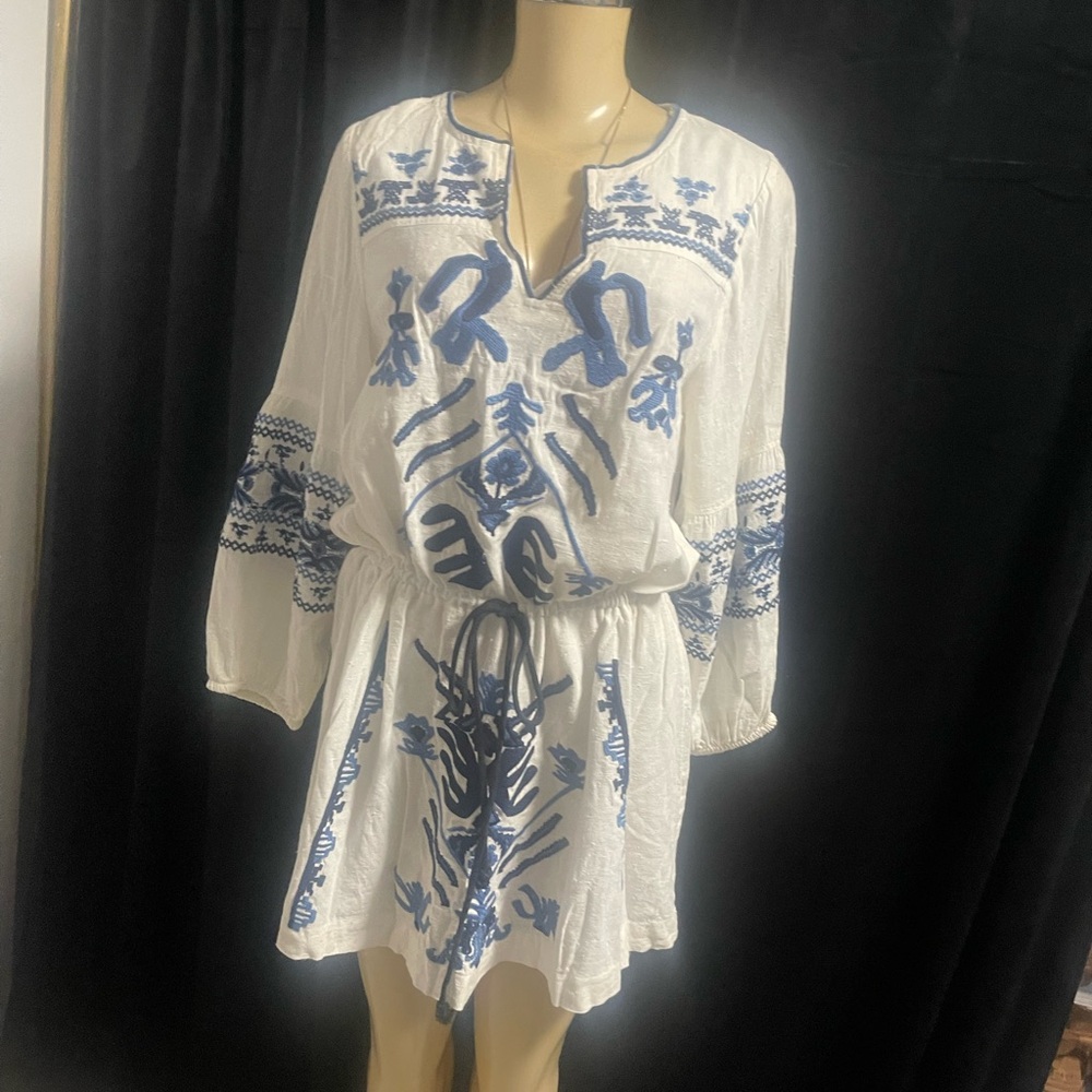 Free People  Elegant Cream Dress